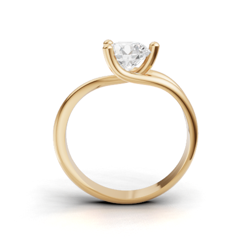 round-14k yellow gold|round-18k yellow gold