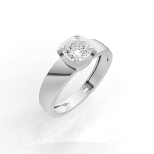 cushion-14k white gold|cushion-18k white gold|cushion-platinum