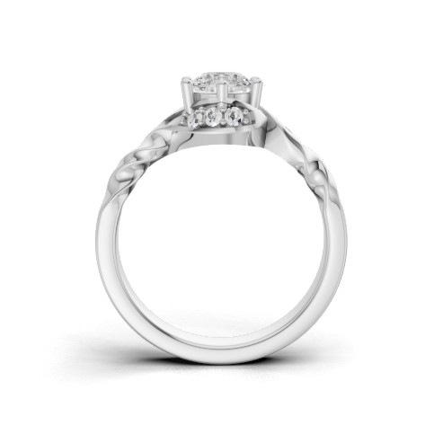 round-14k white gold|round-18k white gold|round-platinum