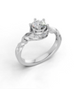 round-14k white gold|round-18k white gold|round-platinum